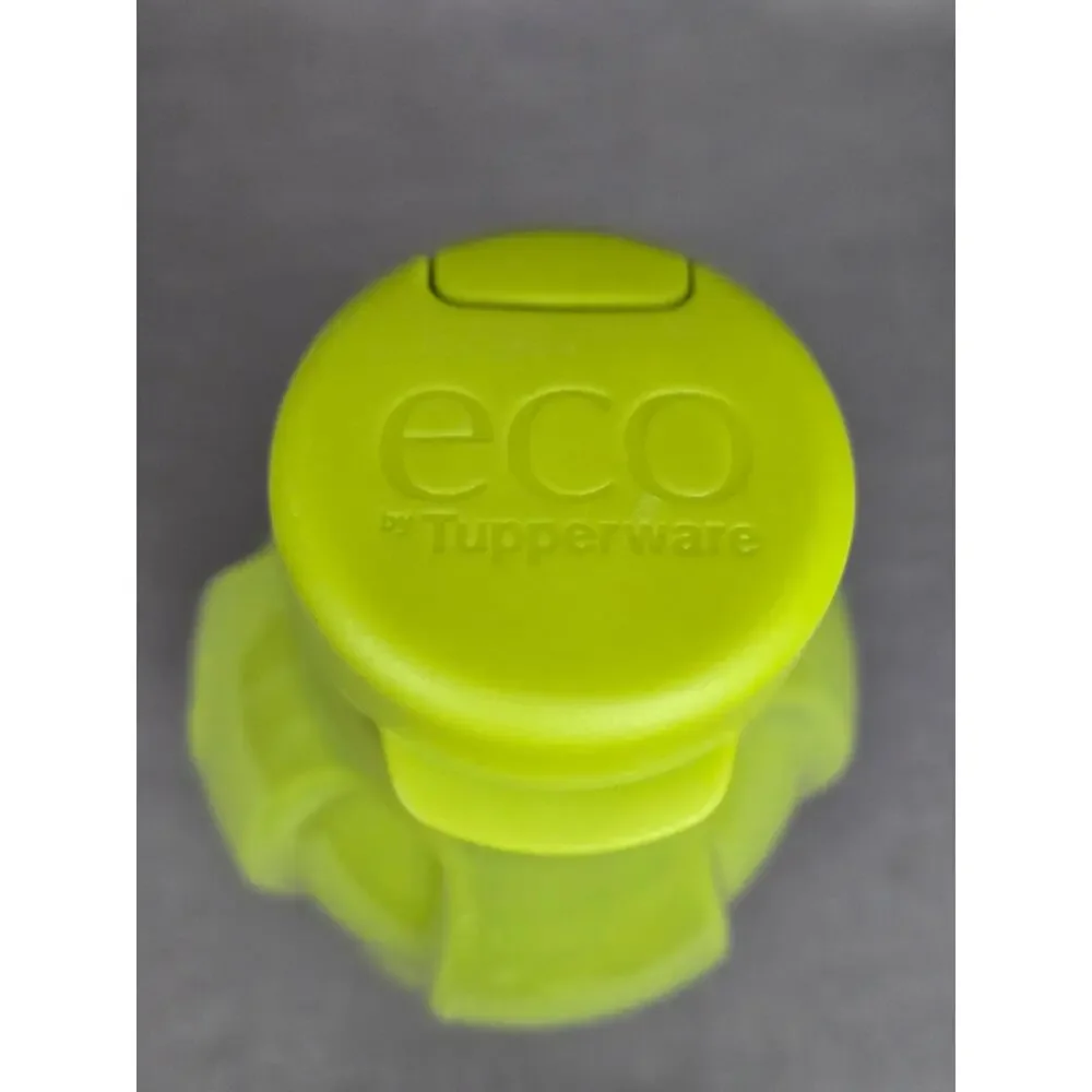 Tupperware Eco Bottles Green & Pink Bundle of 2